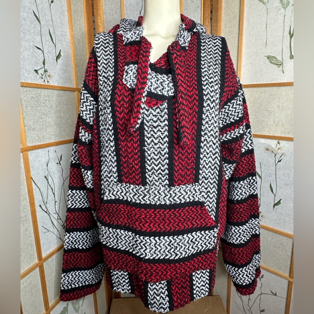 Oland Outoors Baja red and black Hoodie. New with tags. Men’s size large.